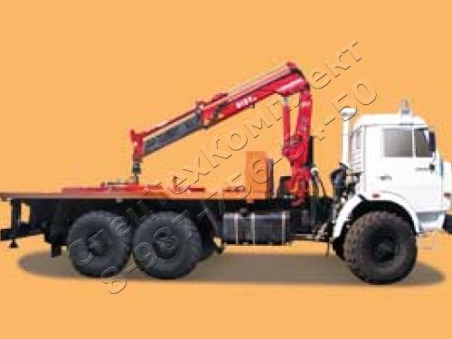 Автоэвакуатор КАМАЗ-43118 с КМУ